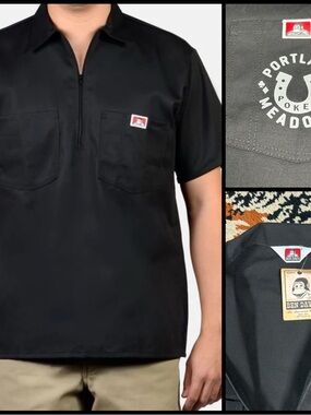 BEN DAVIS, Portland Meadows Poker half zip!!